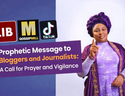 Prophetic Message to Bloggers and Journalists: A Call for Prayer and Vigilance