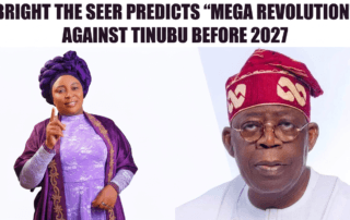 Bright The Seer speaking about prophecy concerning Tinubu and Nigeria
