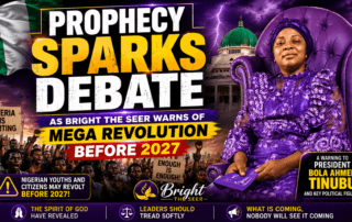 Bright The Seer warns of mega revolution before 2027 in controversial prophecy about President Tinubu and Nigeria's future