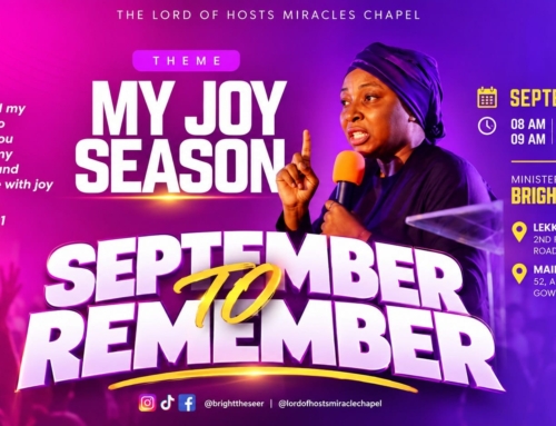 Get Ready! September Is Your Season of Joy